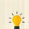 Icon representing an idea or concept, for step one.